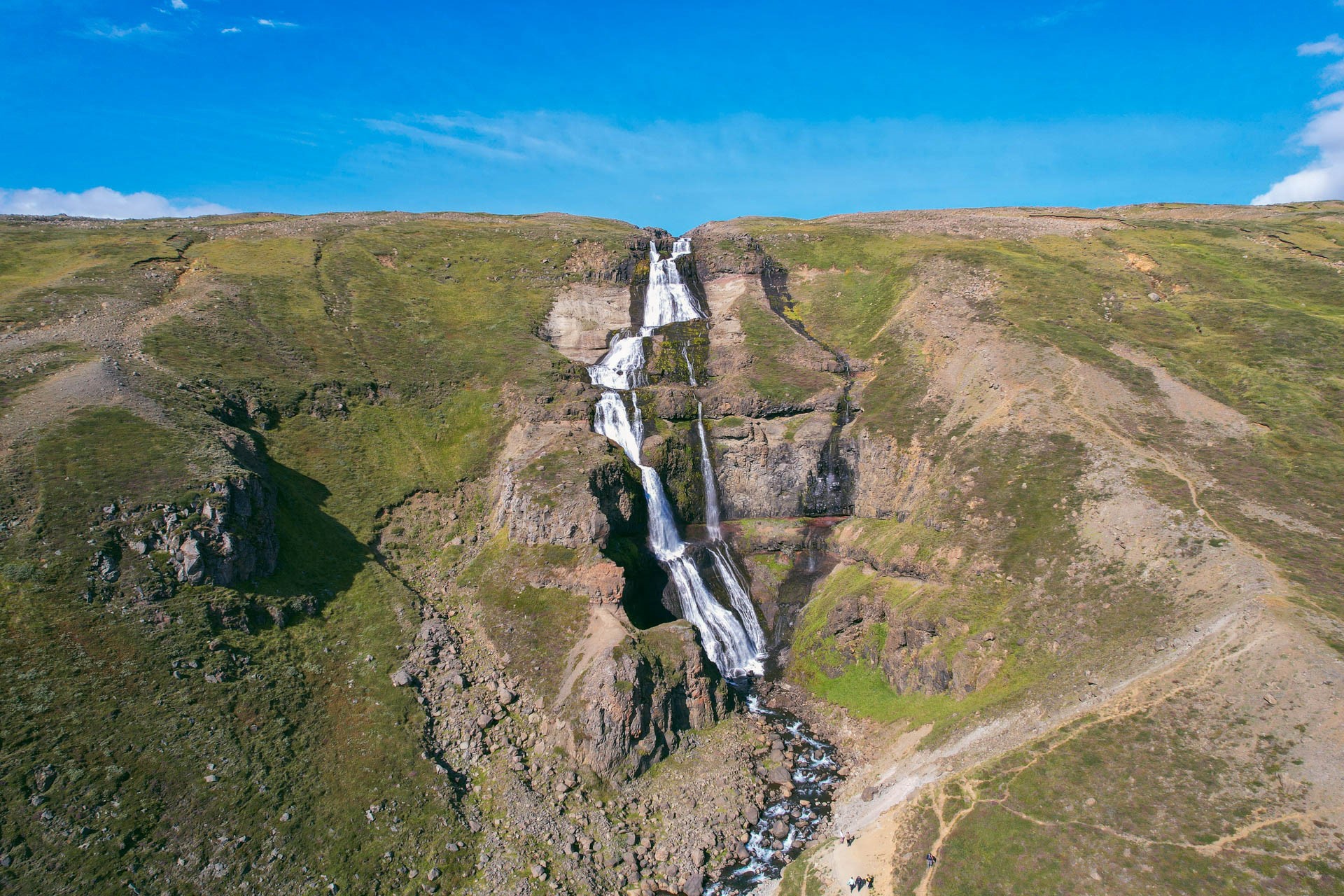 Wodospad Rjúkandi | Atrakcje na Islandii