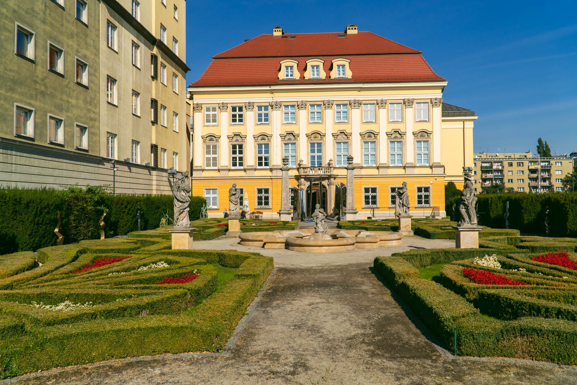 Barokowy ogród w Pałacu Królewski | Atrakcje we Wrocławiu