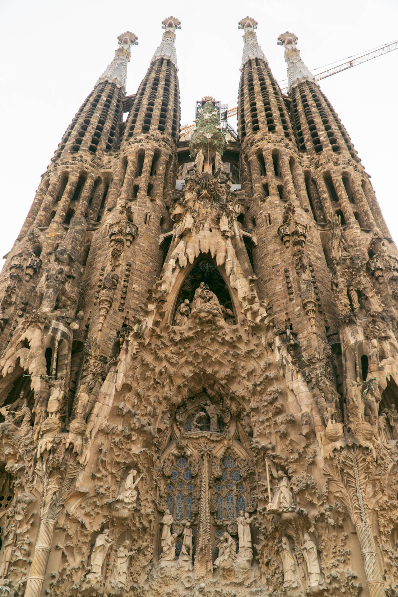 Fasada Sagrady Familia | Atrakcje w Barcelonie