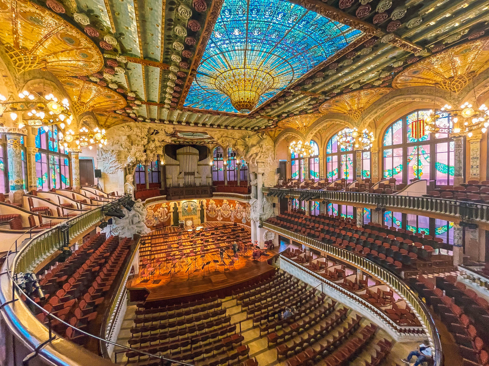 Pałac Muzyki Katalońskiej | Weekend w  Baarcelonie