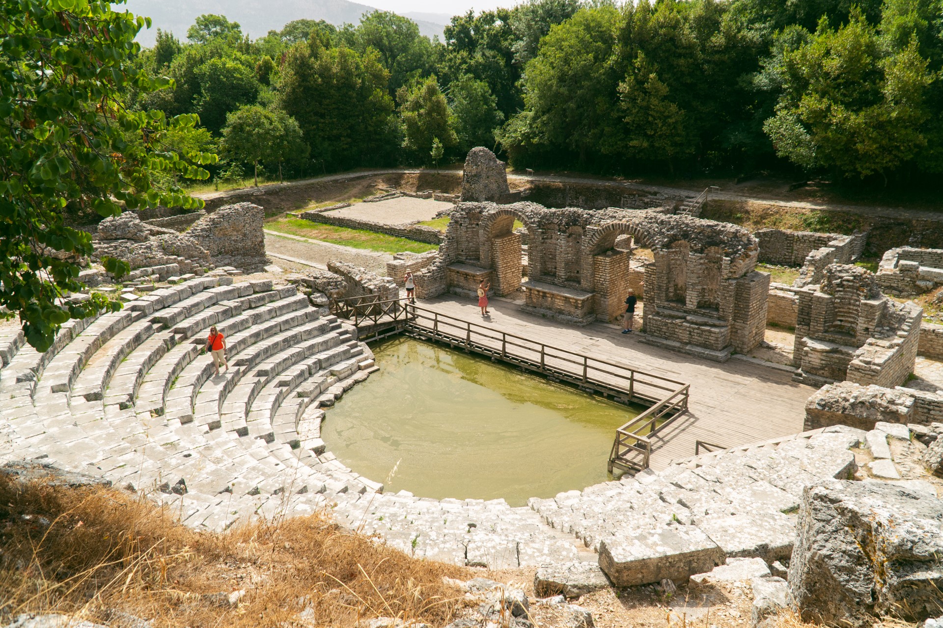 Starożytny teatr w Butrint
