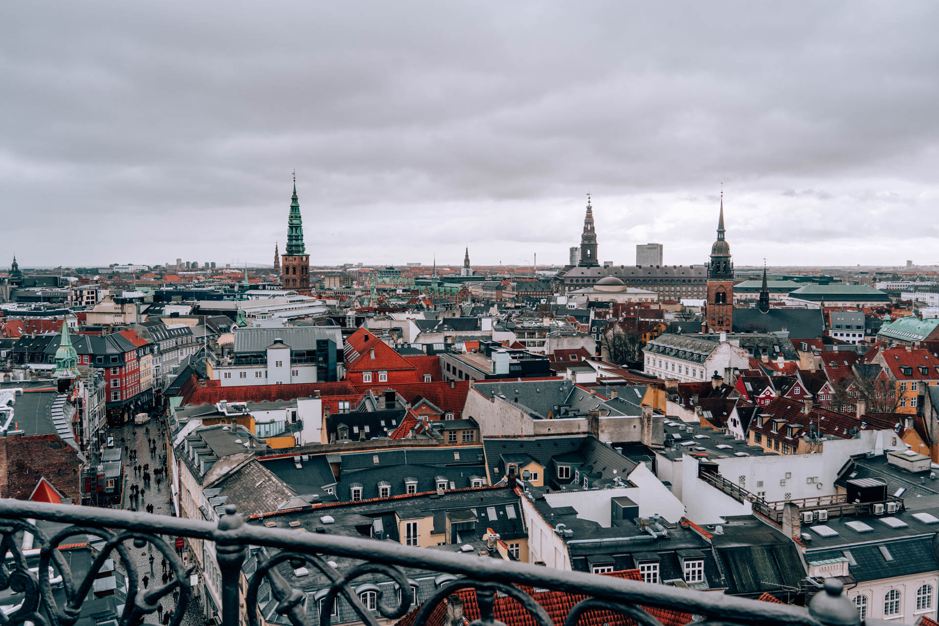 Punkt widokowy w Okrągłej Wieży | Atrakcje w Kopenhadze