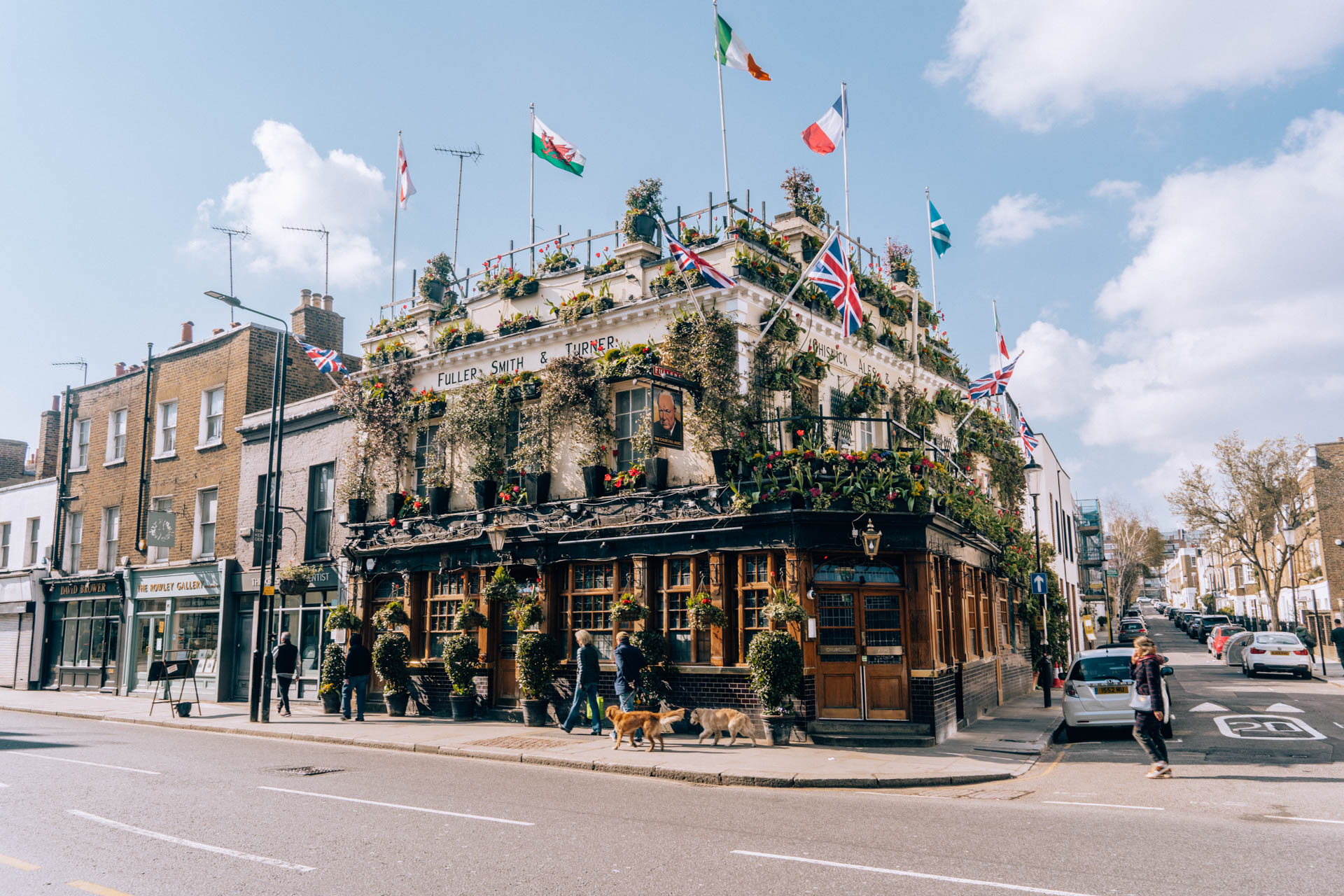 Churchil Arms | Spacer po Notting Hill