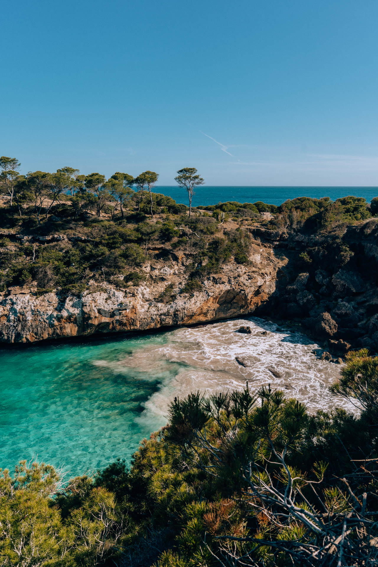 Droga wokół zatoki Cala des Moro | Atrakcje na Majorce