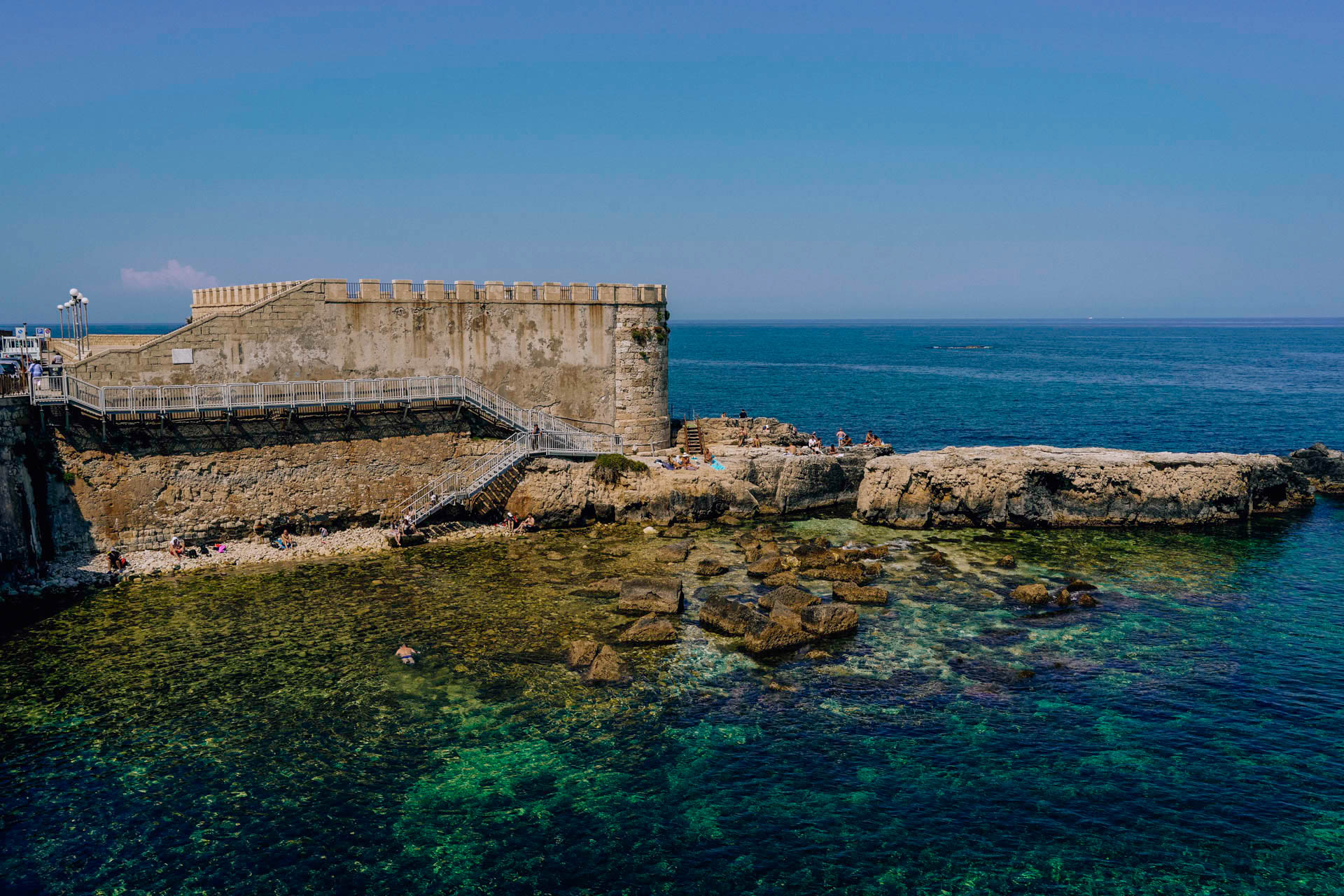 Mury wyspy Ortygia | Syrakuzy
