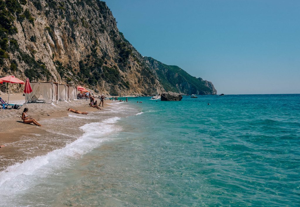 Plaża Stelari | Wakacje na Korfu