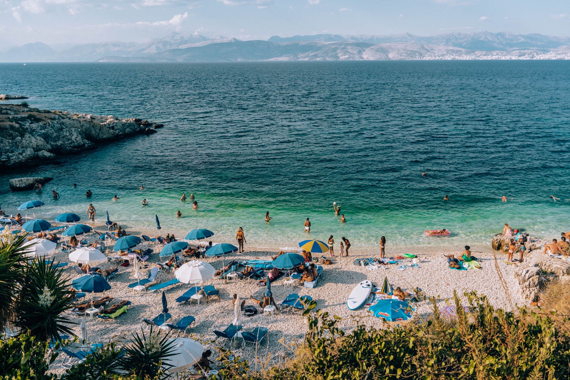 Najpiękniejsza plaża w Kassiopi | Wakacje na Korfu