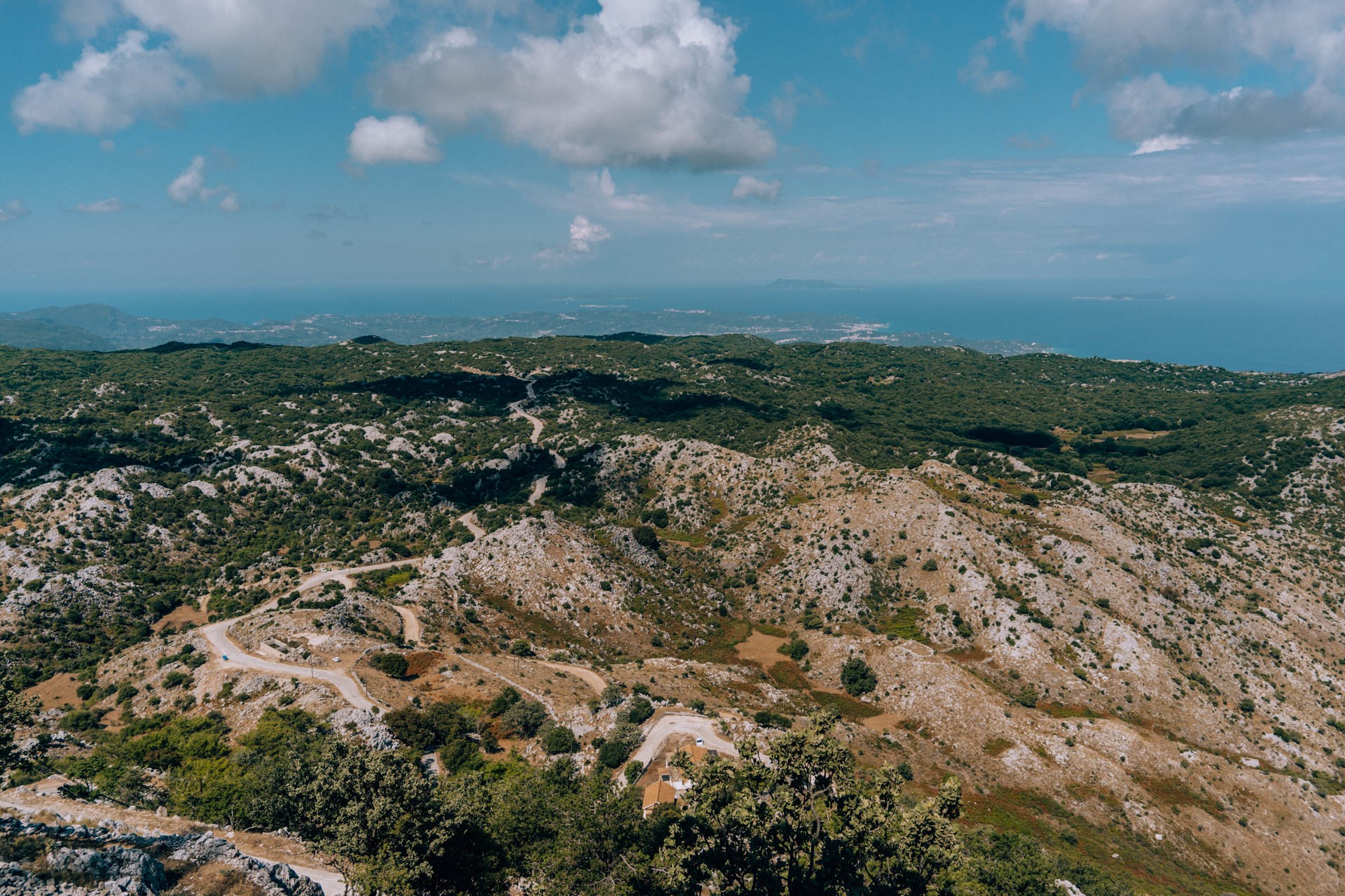 Najwyższy szczyt na wyspie | Wakacje na Korfu