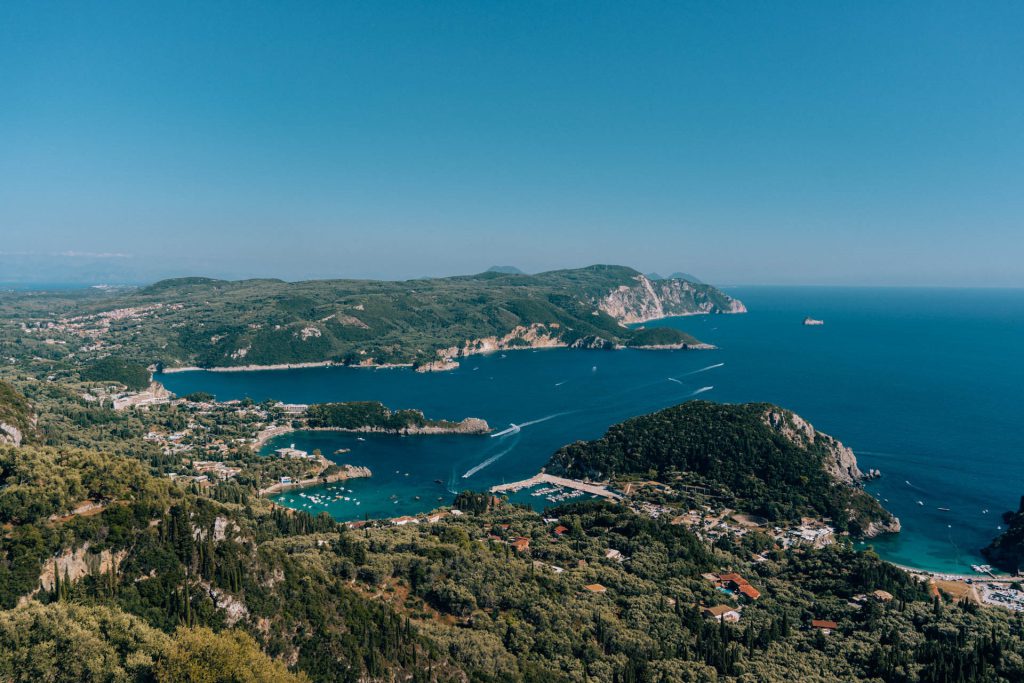 Punkt widokowy Bella Vista | Wakacje na Korfu