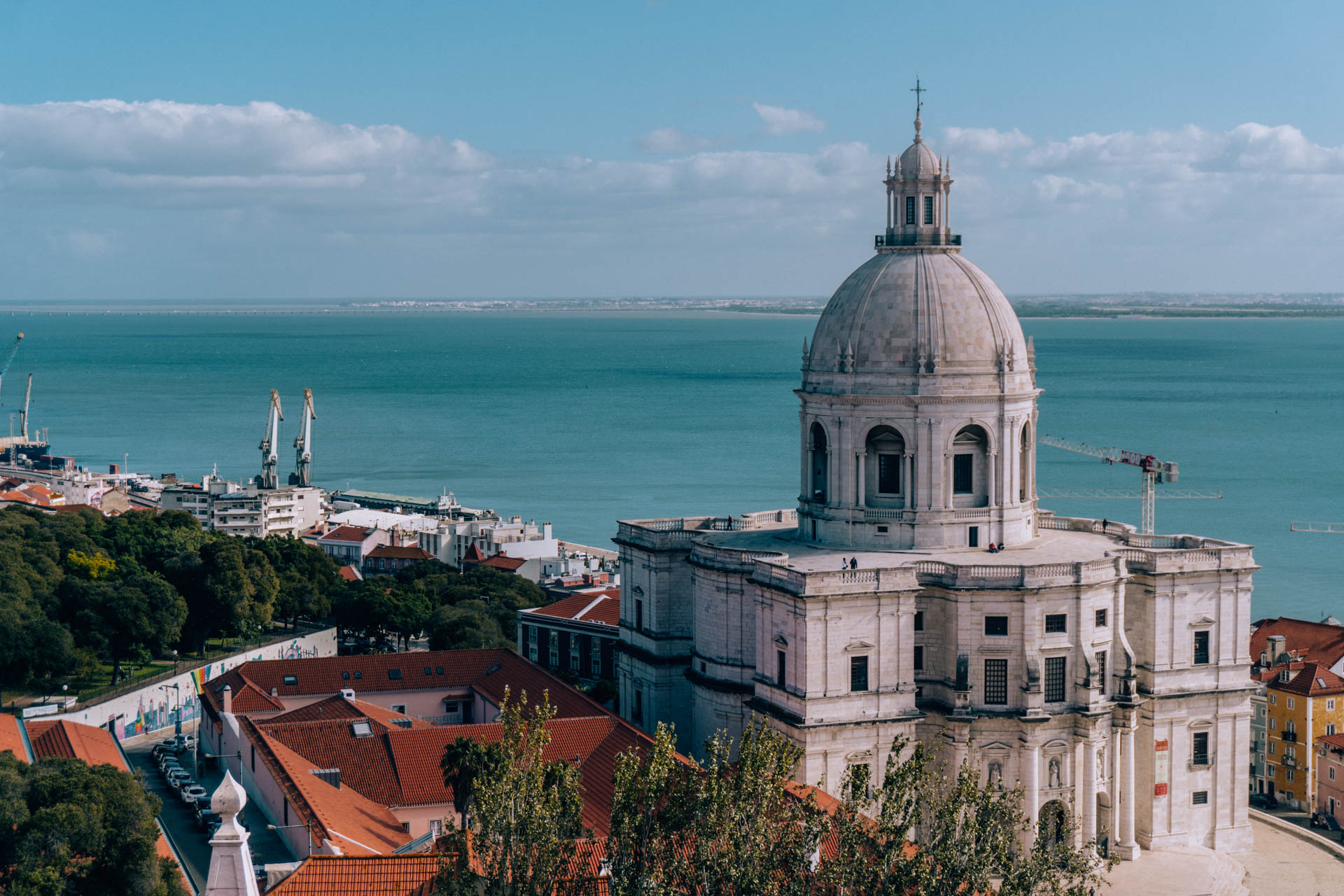 Punkt widokowy w panteonie | Atrakcje w Lizbonie
