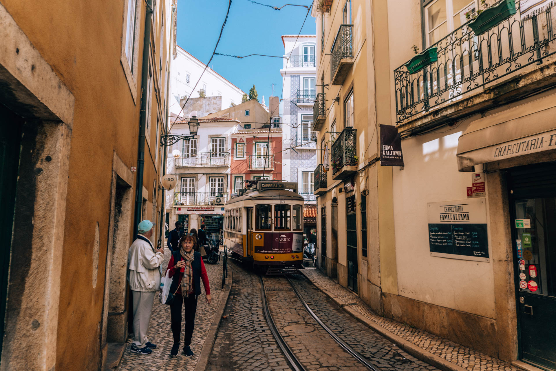 Zółty tramwaj | Atrakcje w Lizbonie