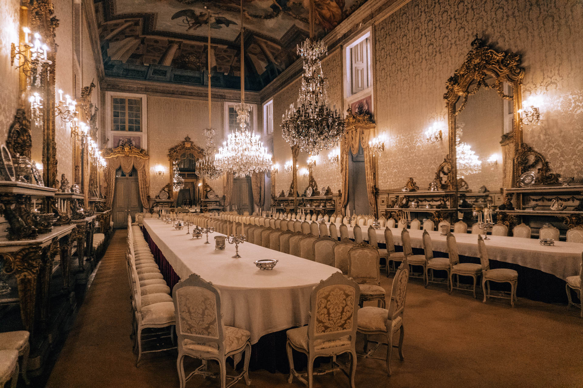 Sala balowa w pałacu | Atrakcje w Lizbonie