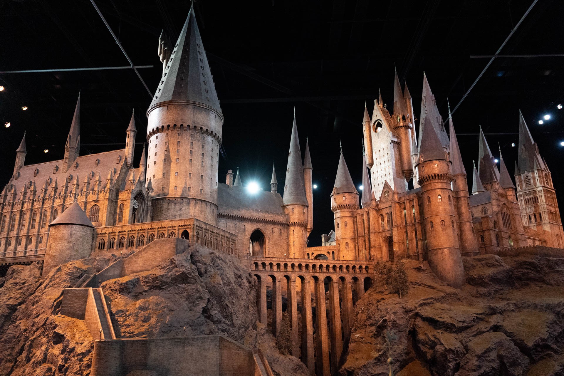 Zamek Hogwart w studiu Warner Bross