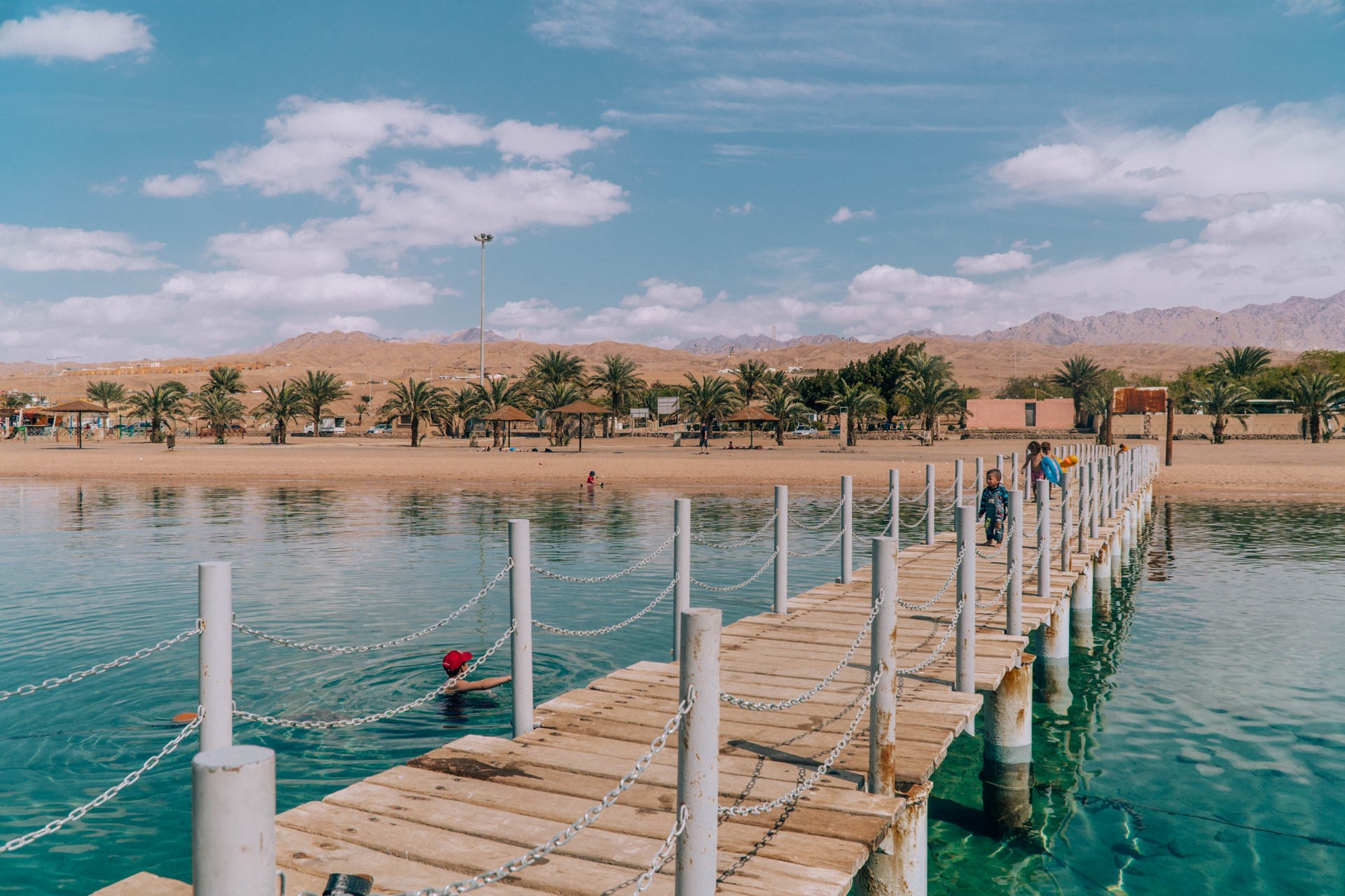 Molo nad Morzem Czerwonym w Aqabie | Atrakcje w Jordanii