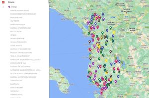 Interaktywna mapa | Przewodnik po Albanii