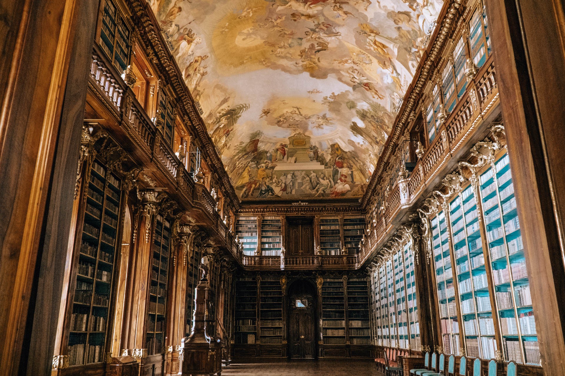 Biblioteka na Strahovie Atrakcje w Pradze